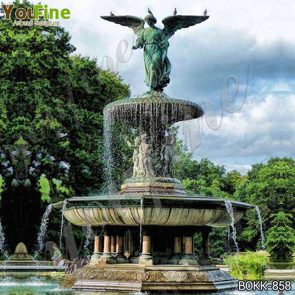 Antique Large Bronze Fountain with Angel Statues Suppliers