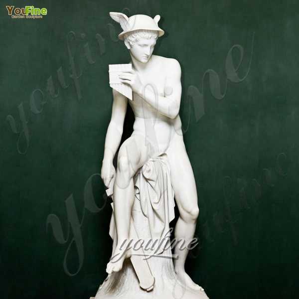 Best Marble Man Statue Mercury about to Kill Argus Life Size for Sale MOKK-236