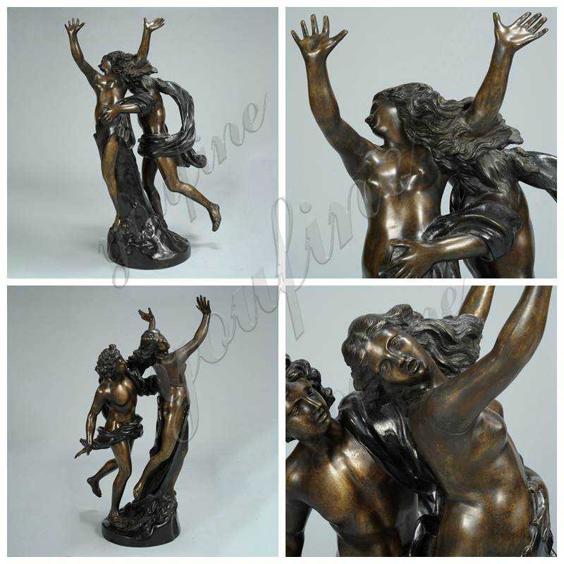 Bronze Apollo and Daphne Statue