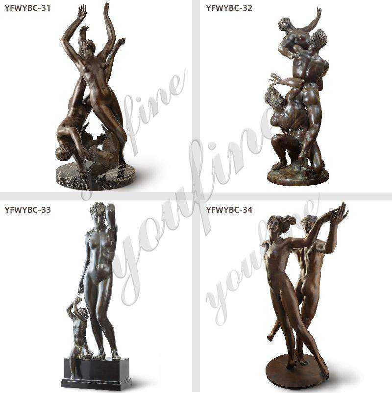 Bronze Dancer Statue Design for Garden