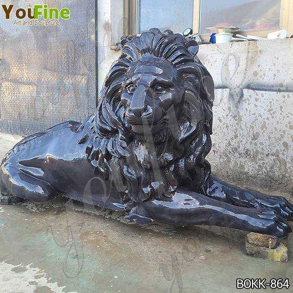 Bronze Lion Statue for Garden Decor Suppliers