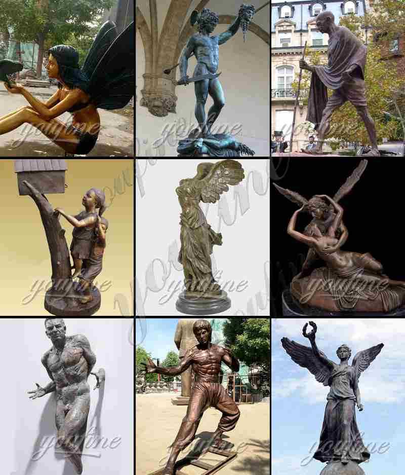Bronze Man Statue
