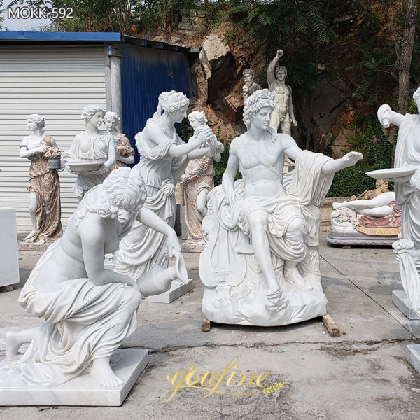 Classic-Greek-Outdoor-White-Marble-Apollo-Bath-Statue-Supplier-1