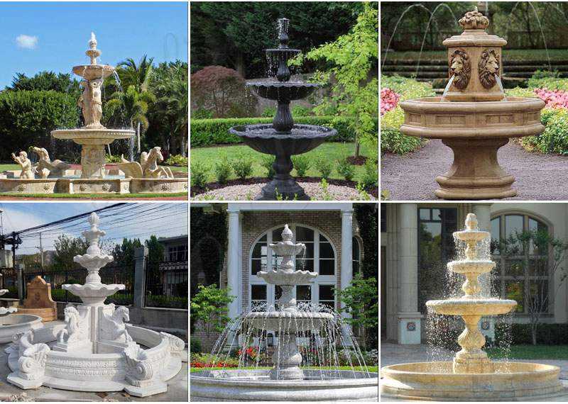 Large Fountain, Somerset Collection is a massive luxury …