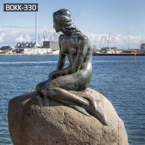 Famous Little Mermaid Bronze Statue for Sale BOKK-330