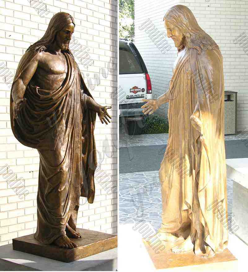 Life Size Bronze Jesus Sculpture