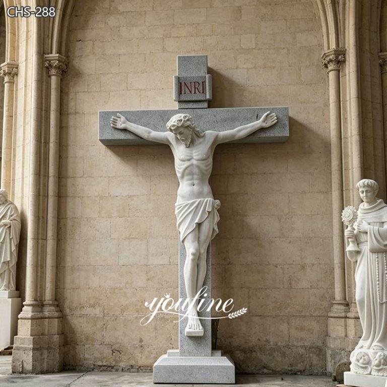 Life Size Catholic Church Sculpture Crosses and Crucifixes with Jesus Statue CHS-288