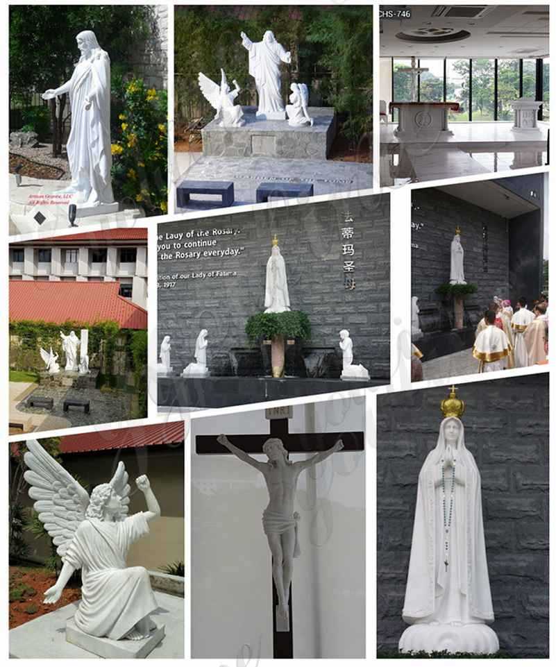 More Designs of Religious Marble Statues