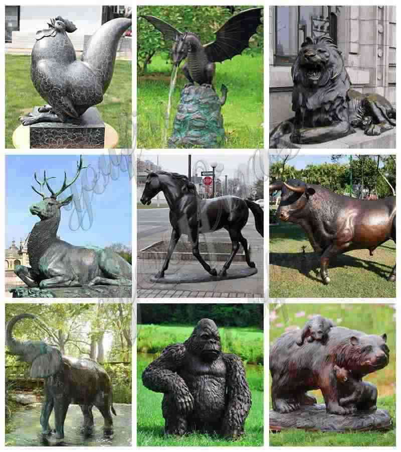 Outdoor Bronze Mermaid Sculptures