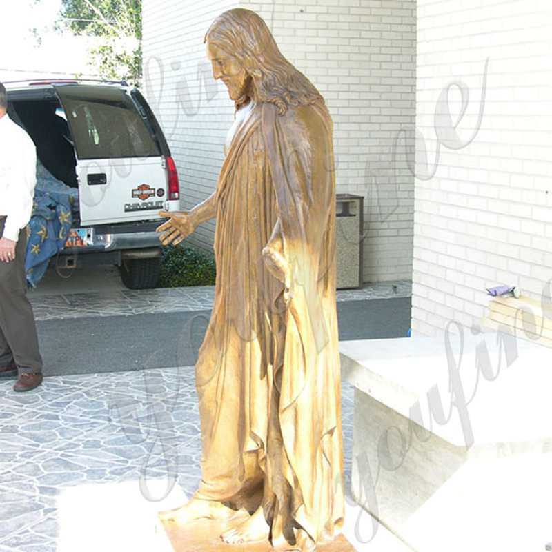 Religious Bronze Jesus Sculpture