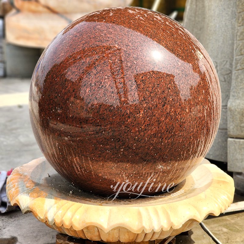 Spinning Ball Water Fountain