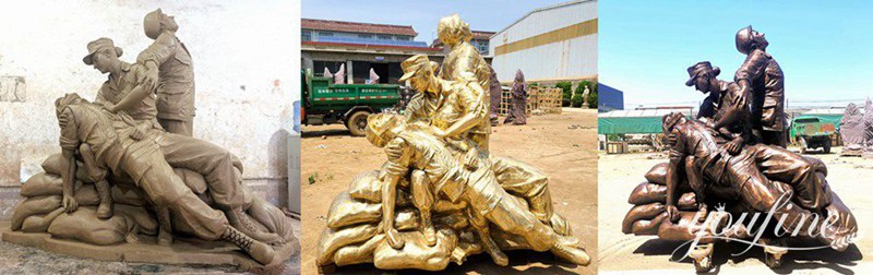 foot soldier sculpture