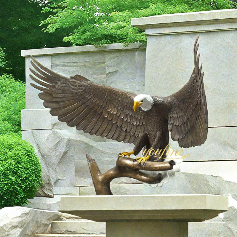 garden eagle statues