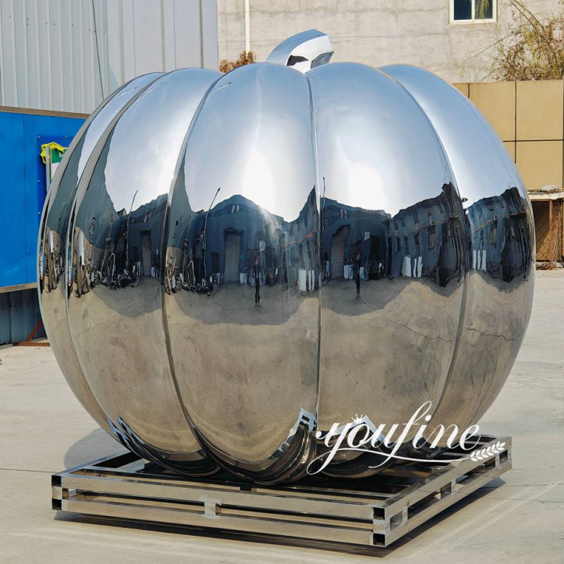 factory finished large pumpkin sculpture