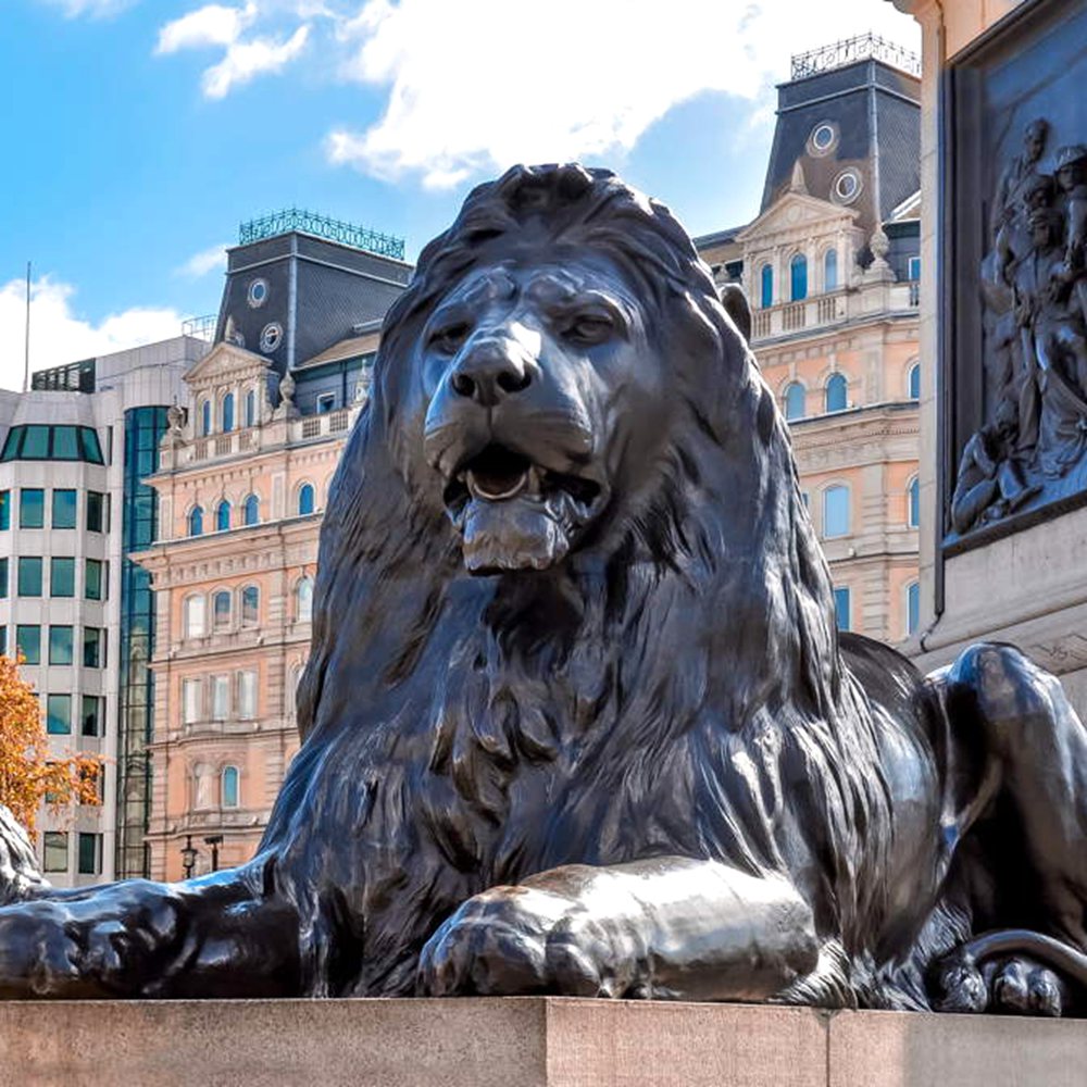 London Trafalgar Meydanı Aslan Heykəli BOKK-864