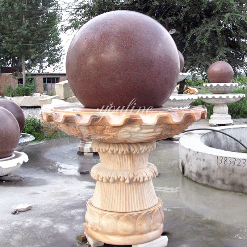 marble Spinning Ball Fountain