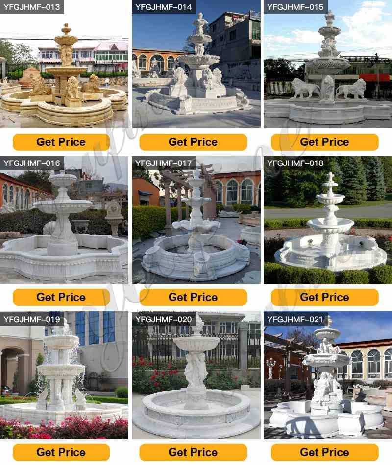 marble fountain for garden