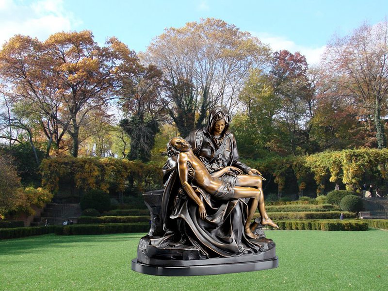 mary and jesus sculpture