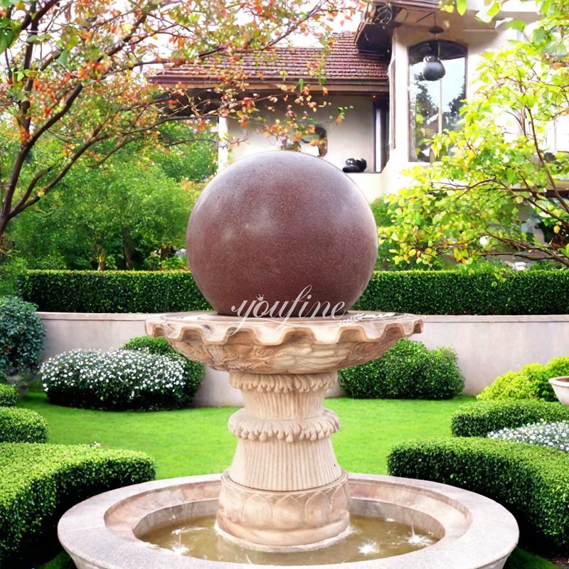 Granite Spinning Ball Water Fountain MOKK-186