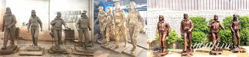 soldier statues