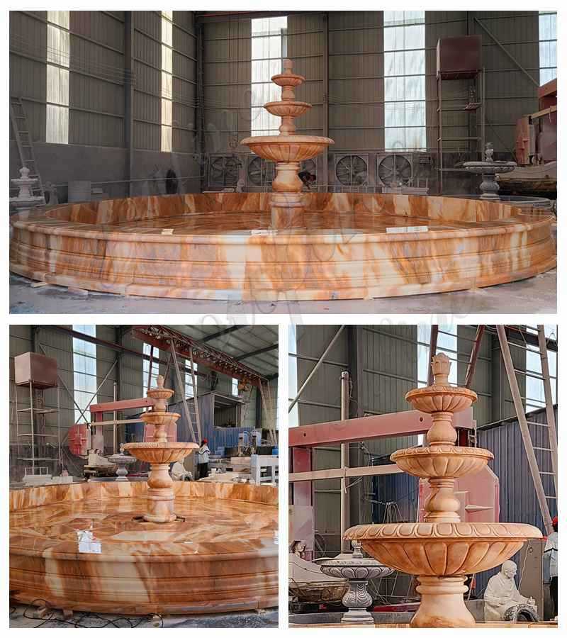 3 tiered water fountain