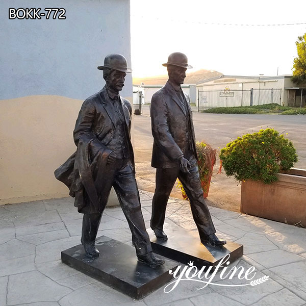 Bronze Wilbur and Orville Wright Staute