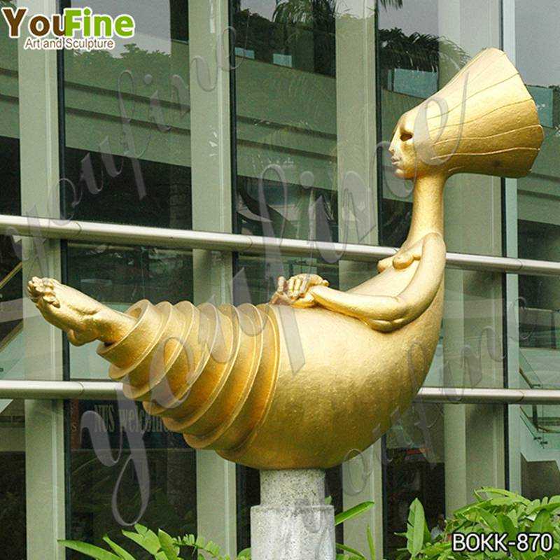 Famous Bronze Wealth Abstract Woman Sculpture Replica Suppliers BOKK-870