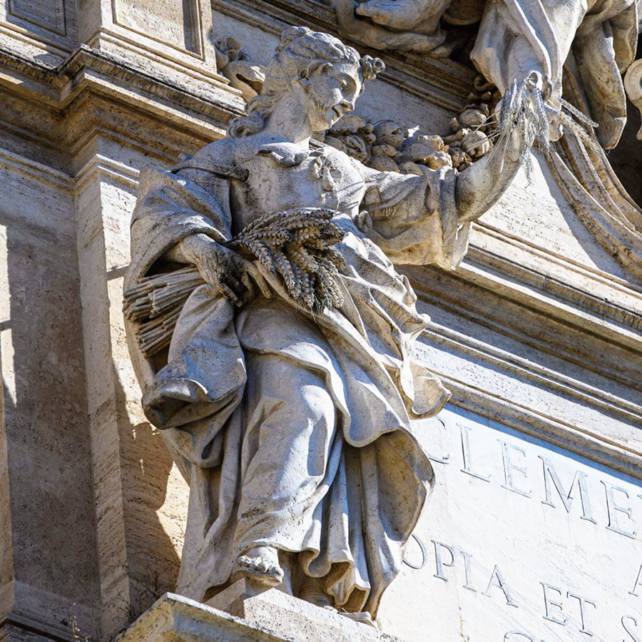 Abundance (Copia) Statue