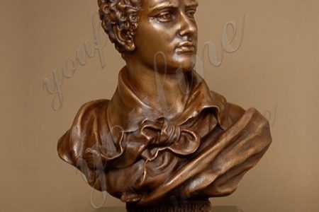 Famous English Poet Bronze Bust Of Lord Byron Statue Desk Decoration Maker Bokk 198 You Fine Sculpture