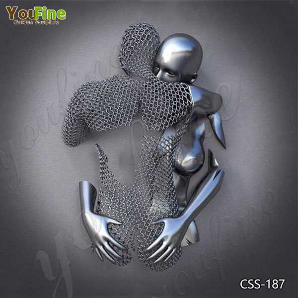 Modern Wall Decorative Stainless Steel Sculpture
