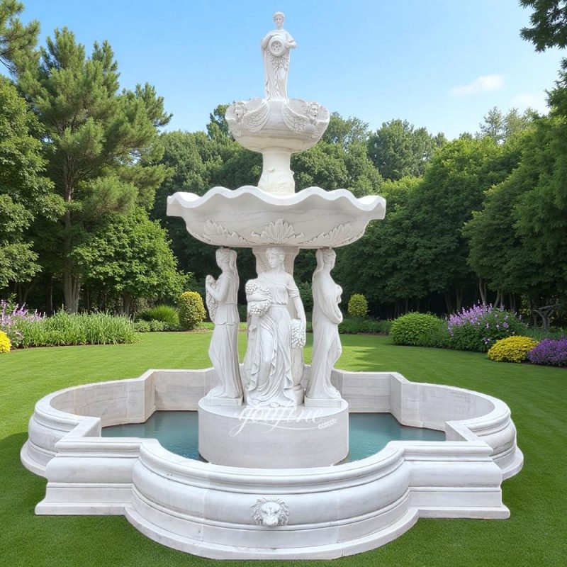 Marble Lady Fountain