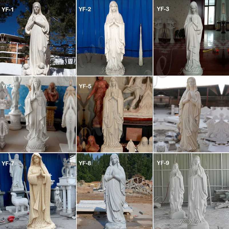 blessed mother statues for outside