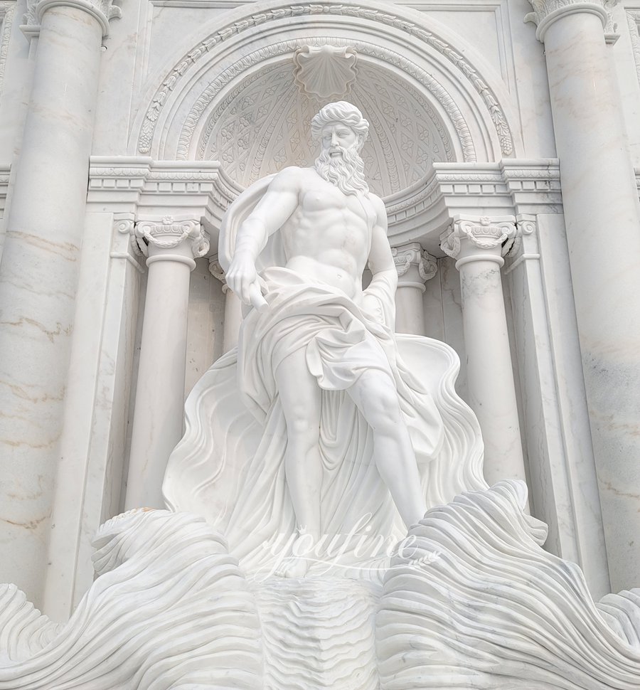 garden fountain Oceanus statue