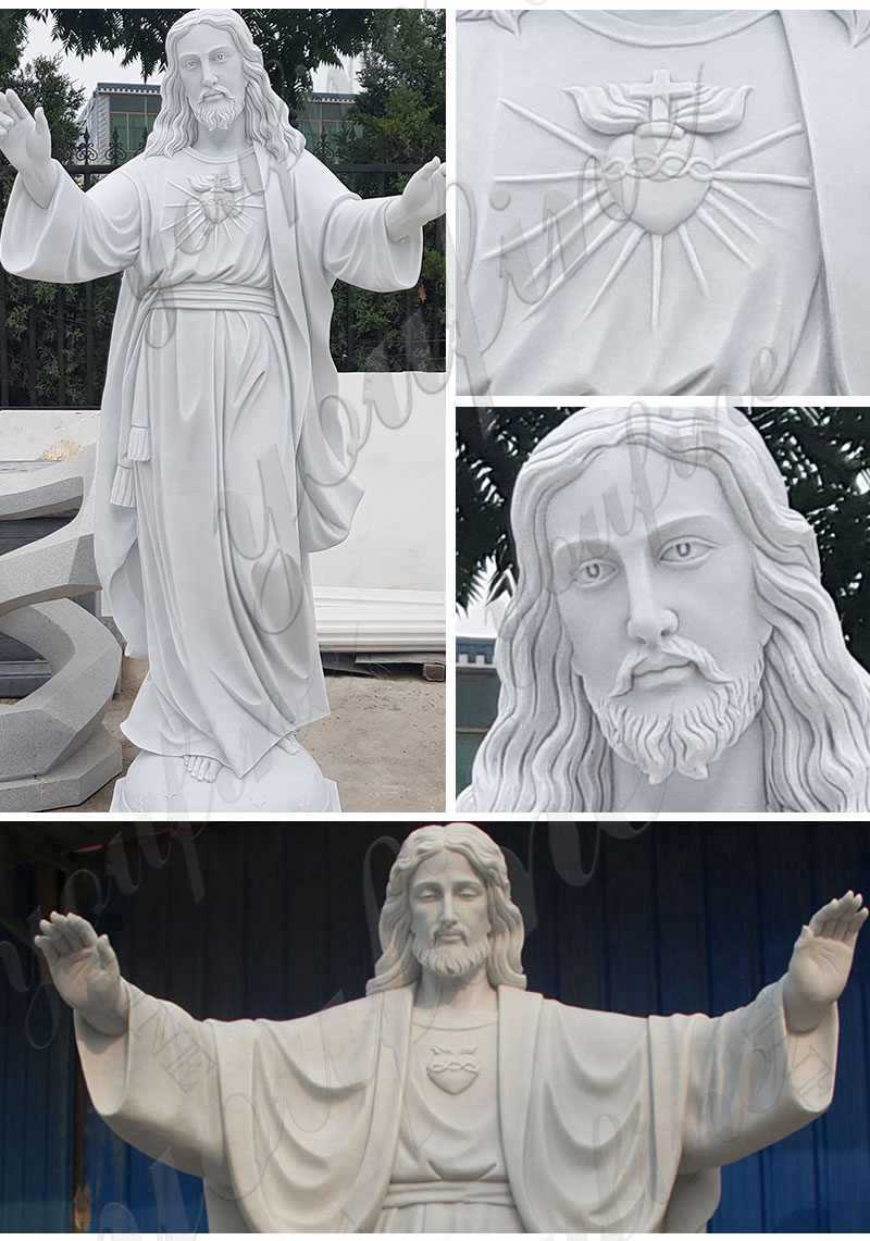 life size jesus marble statue