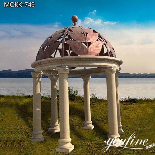 marble gazebo for sale - YouFine Sculpture (1)