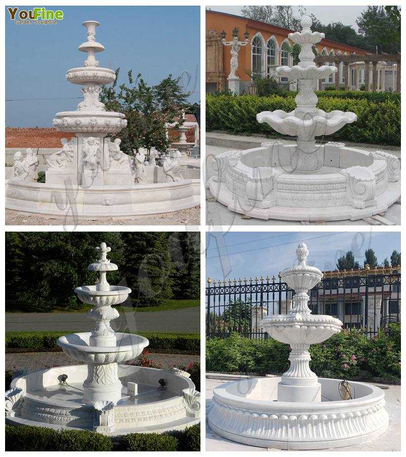 natural stone water fountains