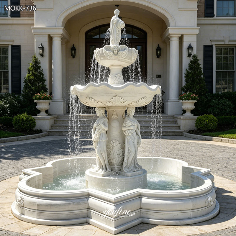 European style Marble Female Fountain MOKK-736