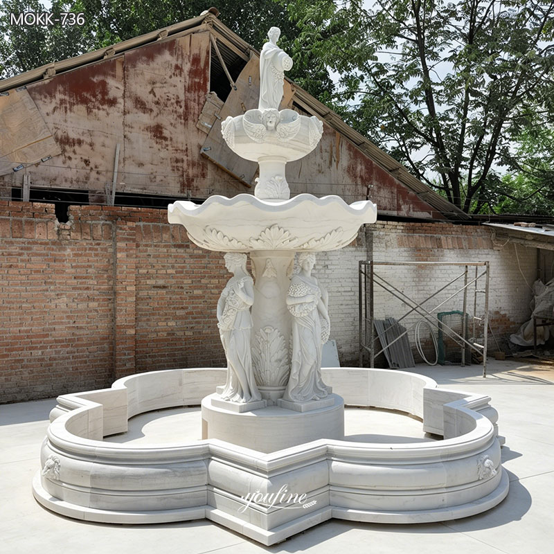 white female fountain