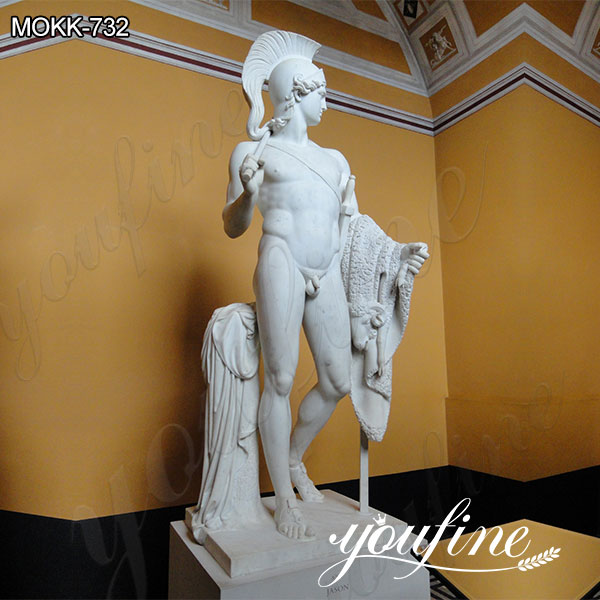 Famous Marble Jason with the Golden Fleece Statue by Bertel Thorvaldsen