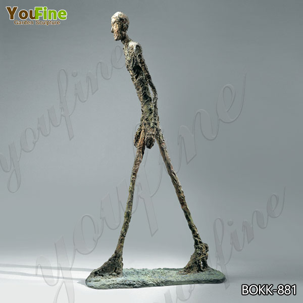 Abstract Giacometti’s Bronze Walking Man Sculpture for Sale BOKK-881