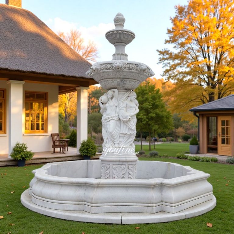 High Quality Marble Woman Water Fountain MOKK-742