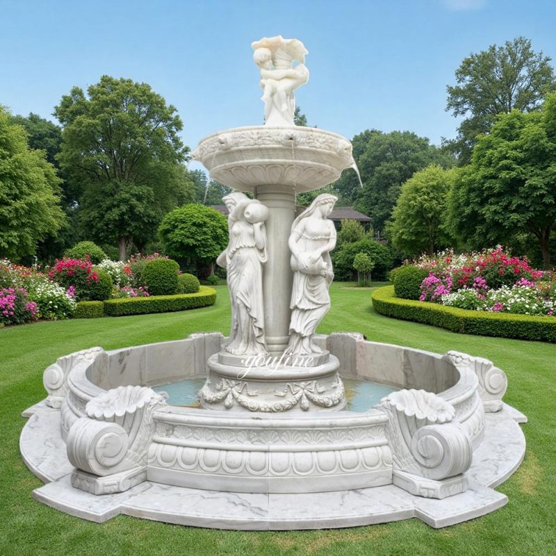 Marble Baby Statue Fountain