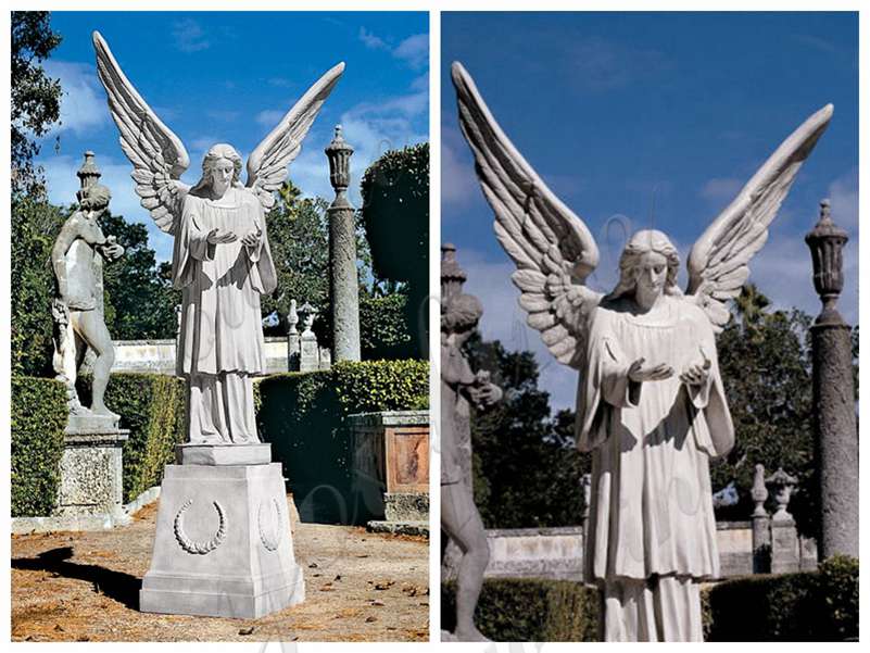 Marble Grand Cathedral Angel Sculptures