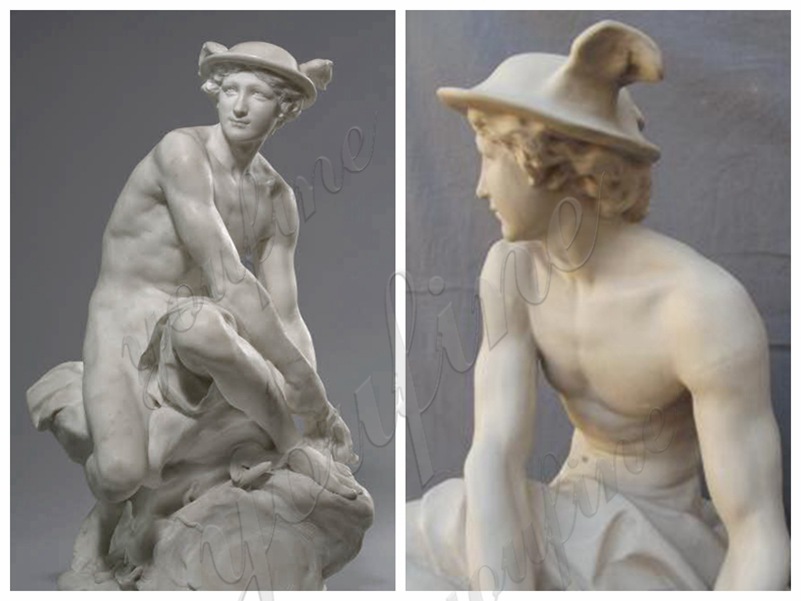 Mercury Attaching his Wings