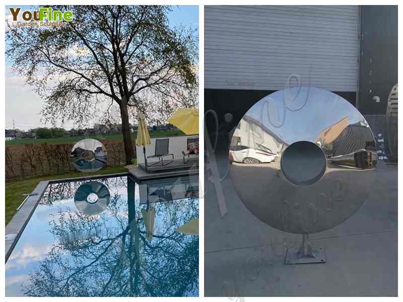 Stainless Steel Outdoor Sculpture