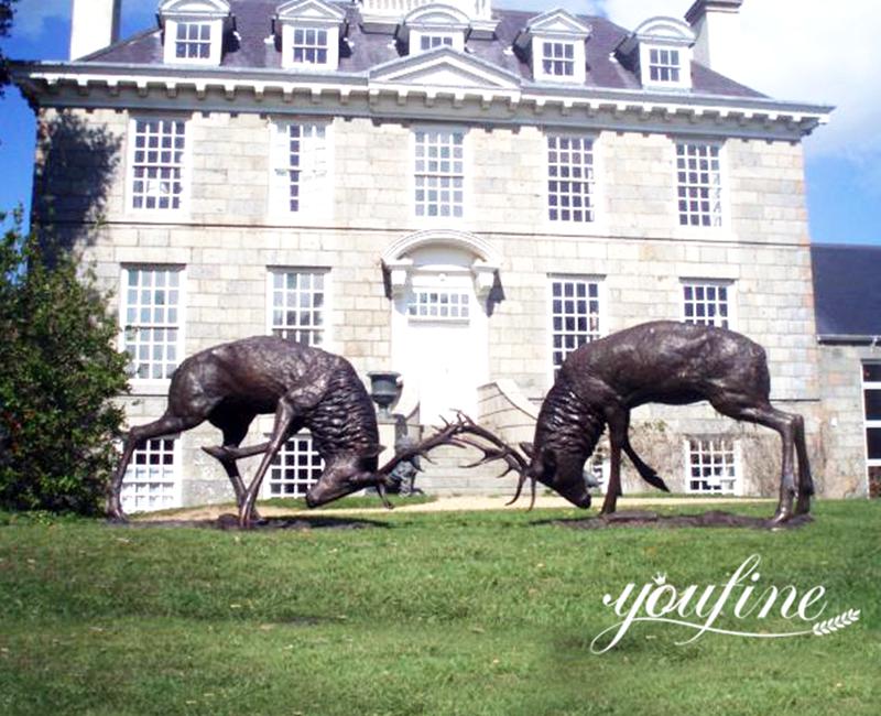 large brass animal statues-YouFine Sculpture
