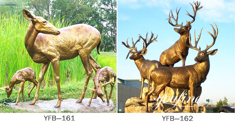 large deer statue for sale-YouFine Sculpture