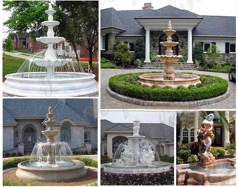 marble fountain for garden