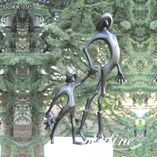 Life Size Abstract Cute Childhood Bronze Sculpture Artwork on Sale BOKK-895