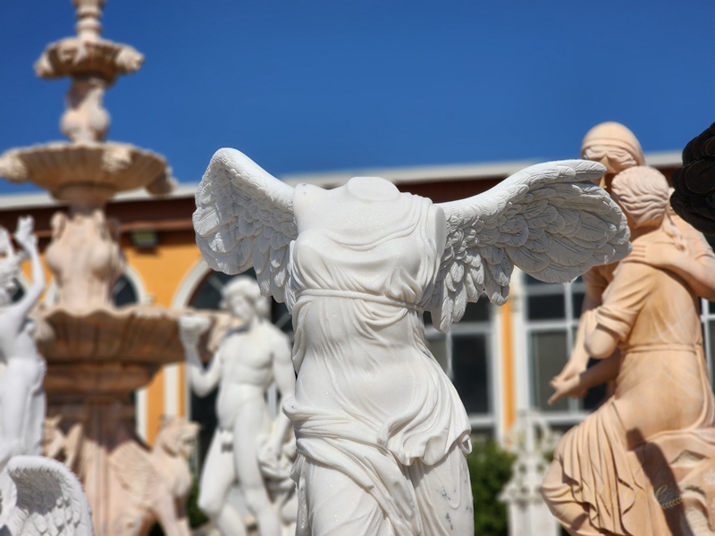 Famous Victory Statue of Samothrace Garden Decor